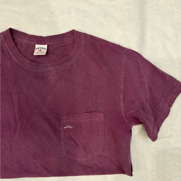 Noah NYC Maroon Short Sleeve Tee - Picture 1 of 3
